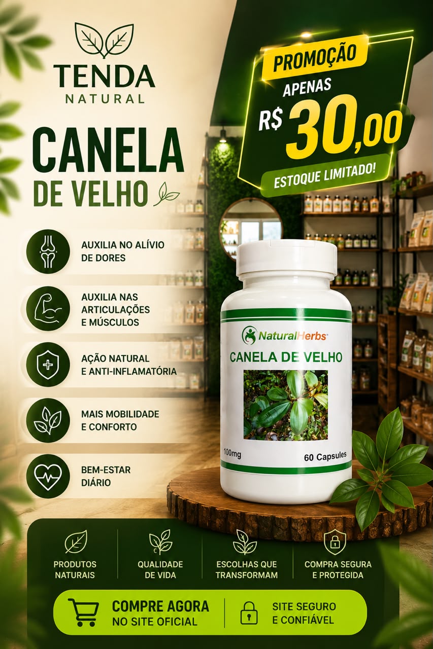 CANELA DE VELHO ????  ???? APENAS R$ 30,00 ????  ⏳ Estoque limitado!  ✅ Produto natural ✅ Qualidade garantida ✅ Compra segura  ???? Garanta já o seu!